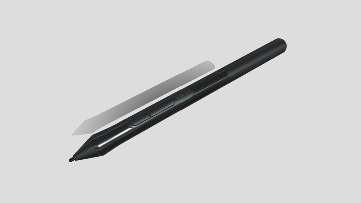 Wacom Pen 3D Model