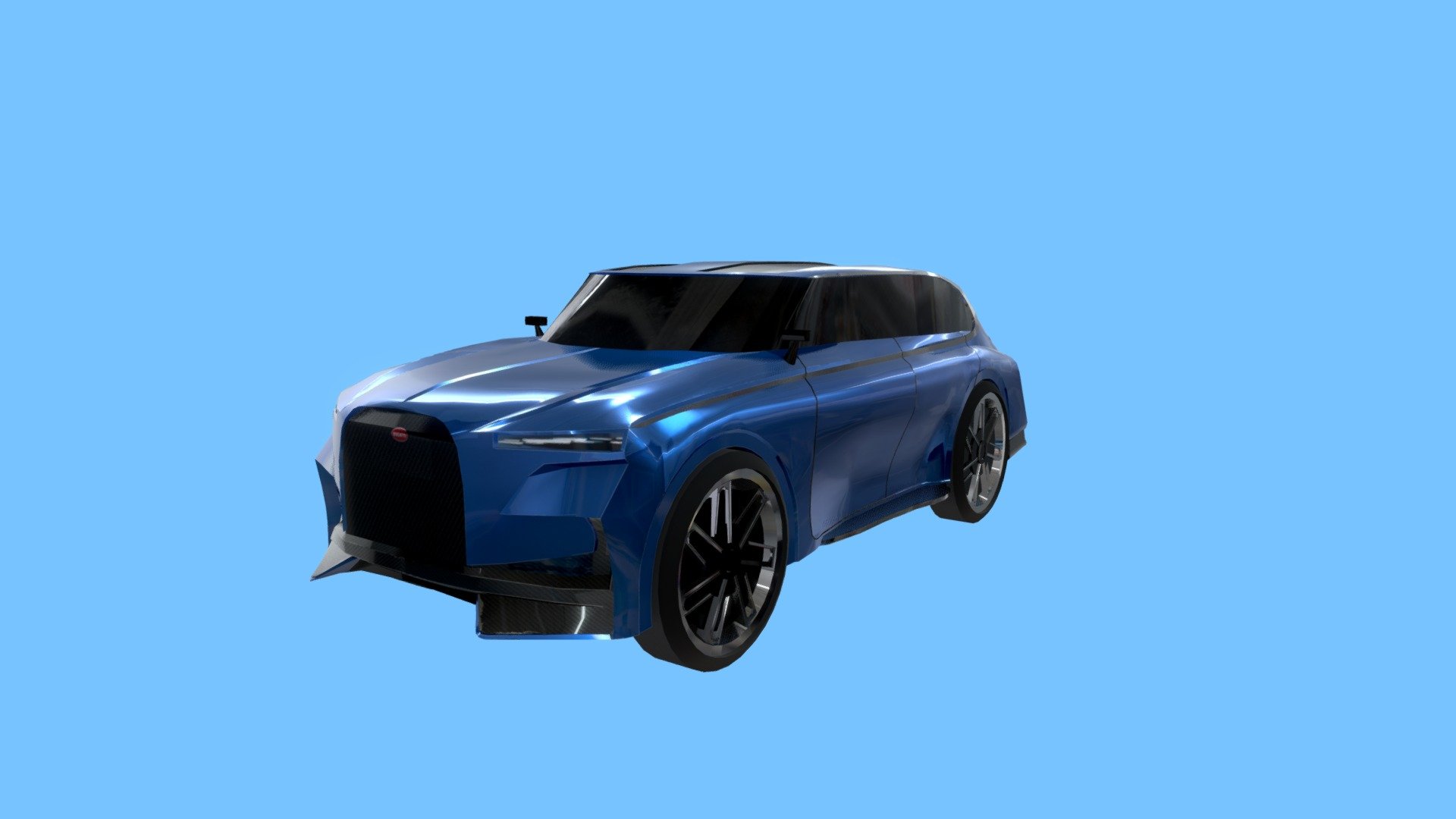 Bugatti Spartacus Hyper SUV - 3D model by Charles Smith Blitz Mobile Apps  BlitzMobileApp 7d8c095