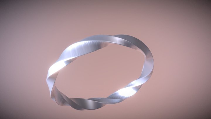 Ringmodel111 - Mobius Ring -Wedding ring 3D Model