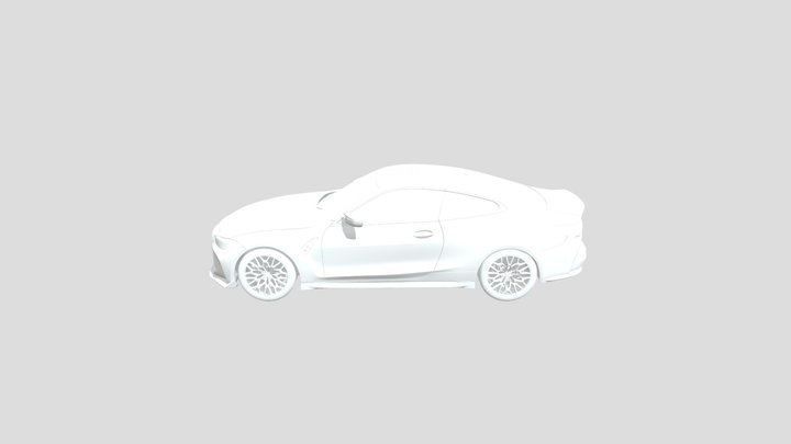 BMW M4CSL 3D Model