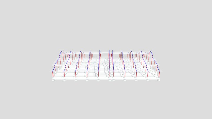 STABLE KUDA I BEAM 3D Model