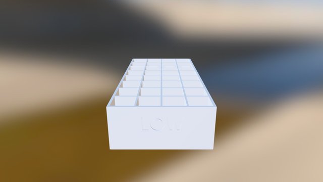 Battery Box AAA 4x8 free to print 3D Model