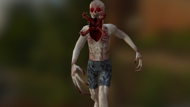 Sketchfab-zumbie03 3D Model