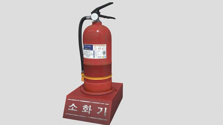 fire_extinguisher 3D Model
