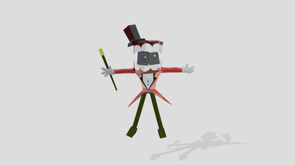 Caine 1999 3D Model By Lucas Animation Official