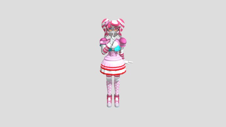 SuzySnacktimeBlender 3D Model