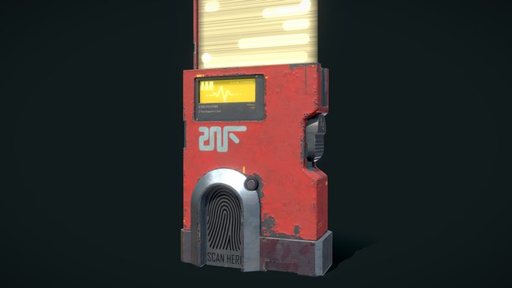 H.A.M Device 3D Model