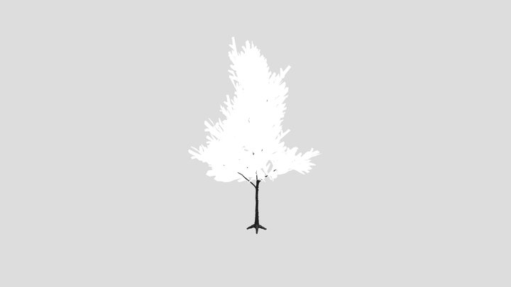 Dry Tree Low Poly Animated – Modelo 3D gratuito STL