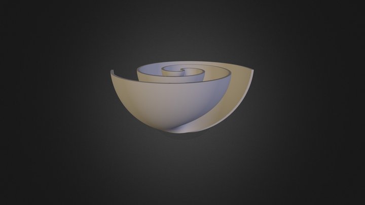 Spiral Vortex1 3D Model