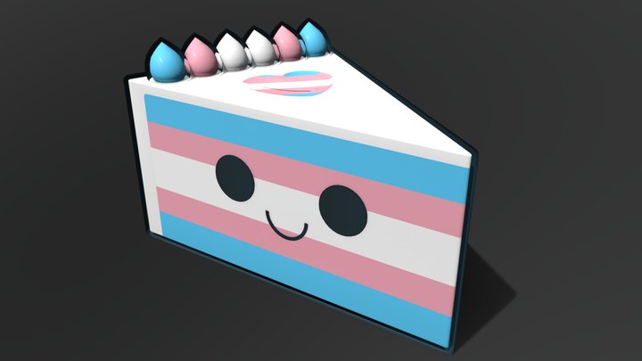Trans Cake 3D Model