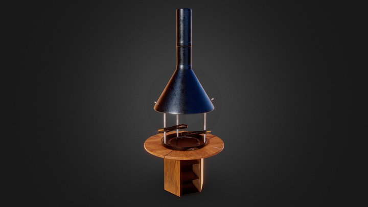 Grill 3D Model
