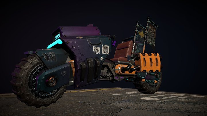 WahaBike 3D Model