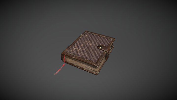Leather Book – Modello 3D gratuito STL