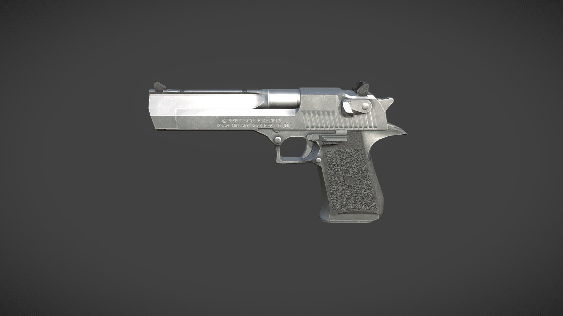 Desert Eagle Mark VII 50AE - 3D model by Galactic Buss (@spiderkadu ...