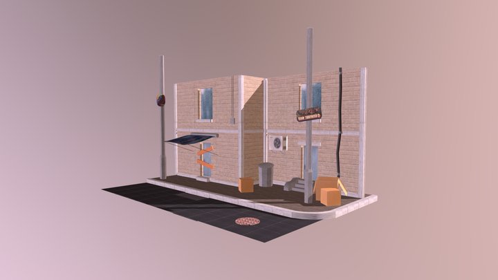 Calle(Escena) 3D Model