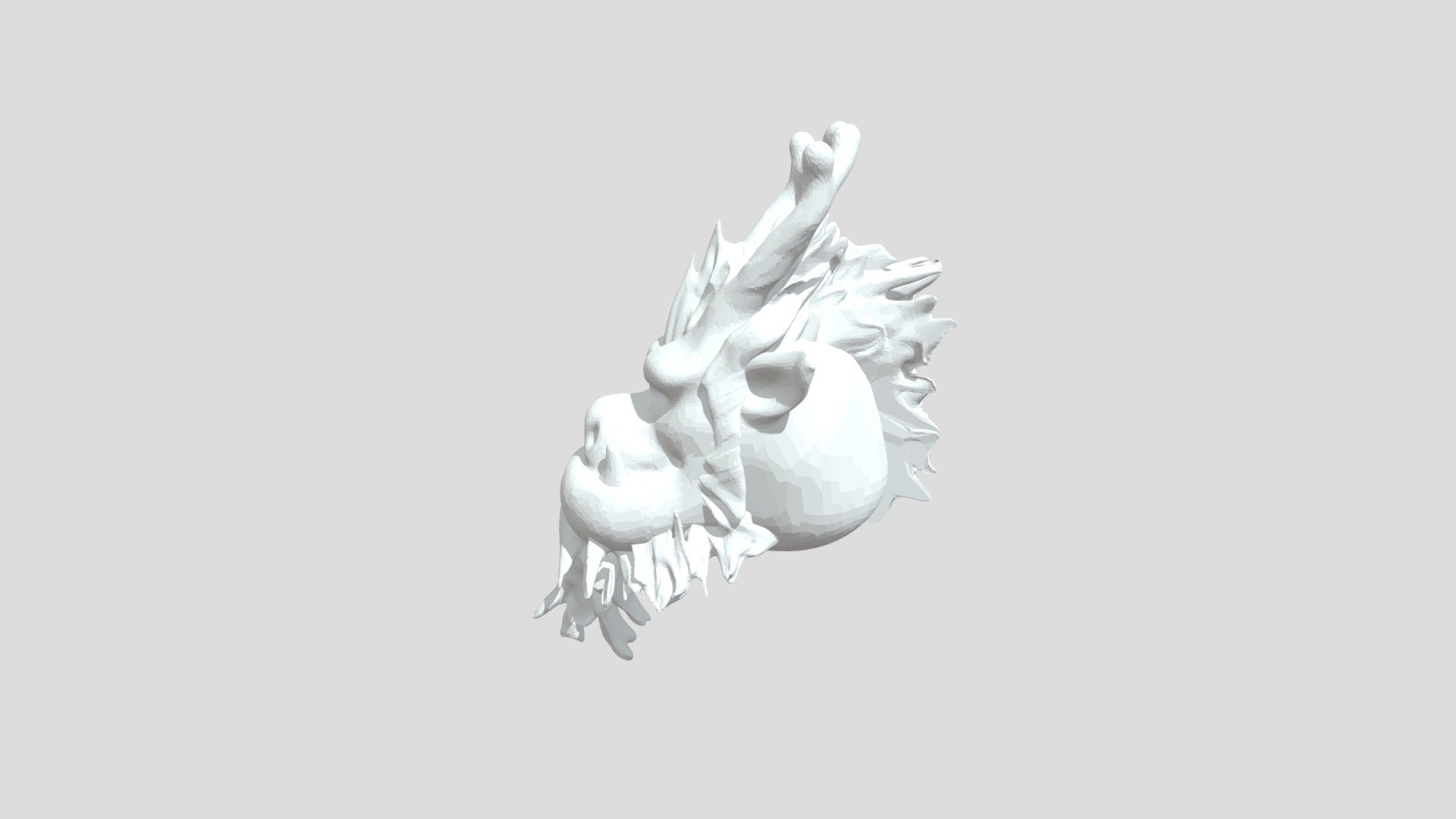 Underbite Dragon Head Download Free 3D model by episode0006 [7d95043