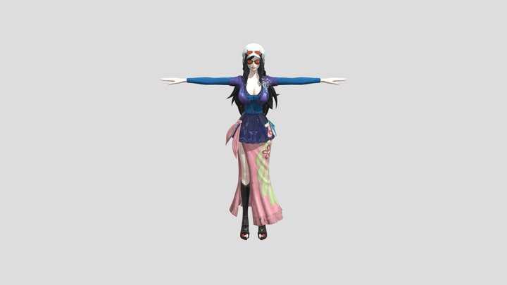 Nico_ Robin 3D Model