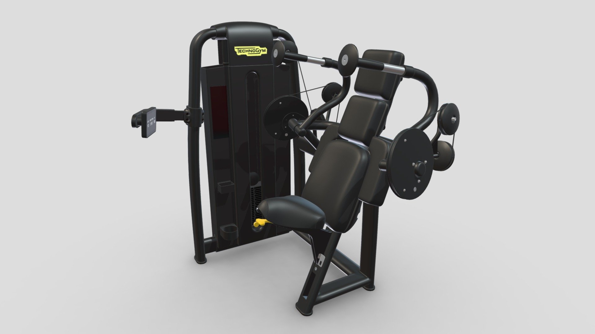 Technogym Selection Multipower Weight Rack - 3D Model by frezzy
