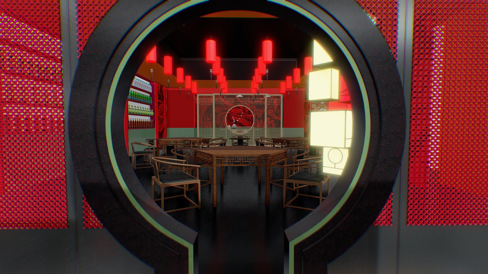 hot pot restaurant Buy Royalty Free 3D model by okotaru (loaferspore