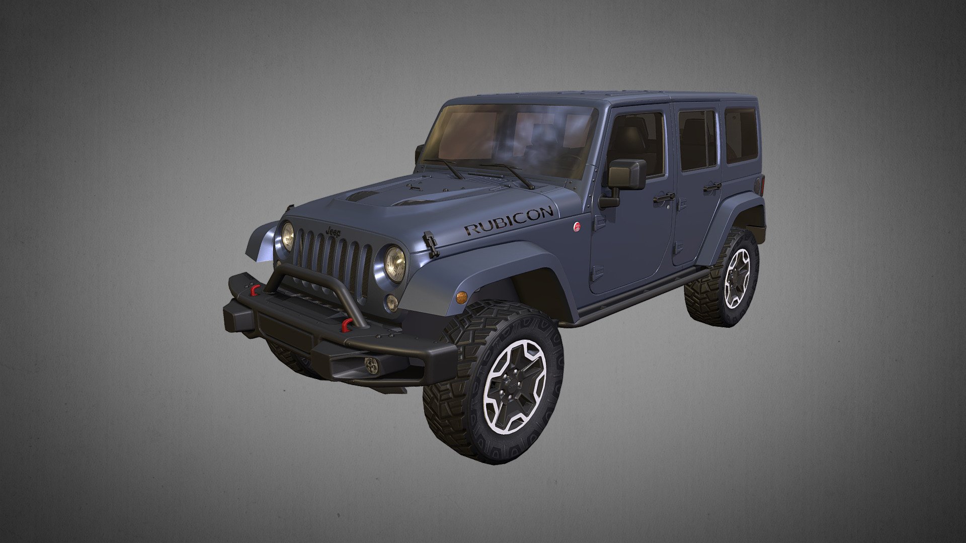 Jeep Wrangler Rubicon - 3D model by Glenda Studio 3D Outsourcing ...