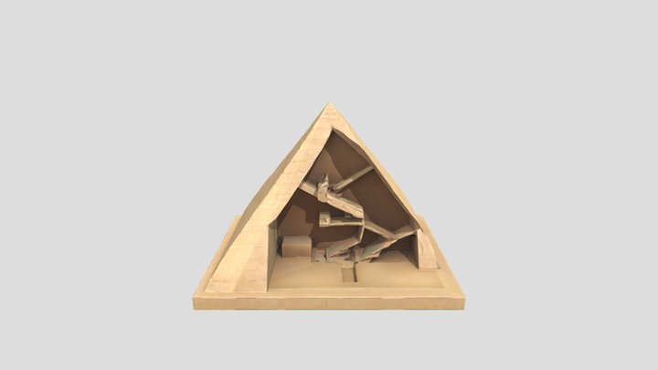 PIRAMIDE EGIZIA 3D Model