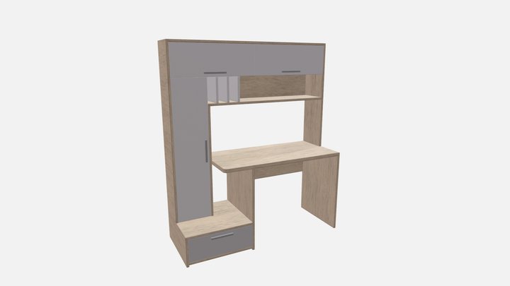 Computer desk 3D Model