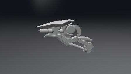 Fantastical weapon-modle 3D Model