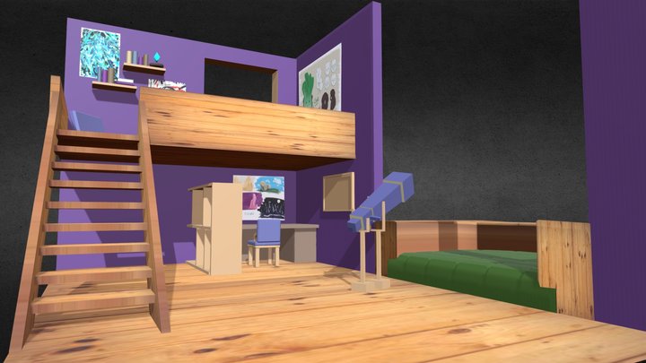 Yang_Zih-Ting_CGT116_Final Project 3D Model