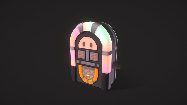 Jukebox Character 3D Model