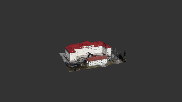 Stadshuset i Raseborg 3D Model