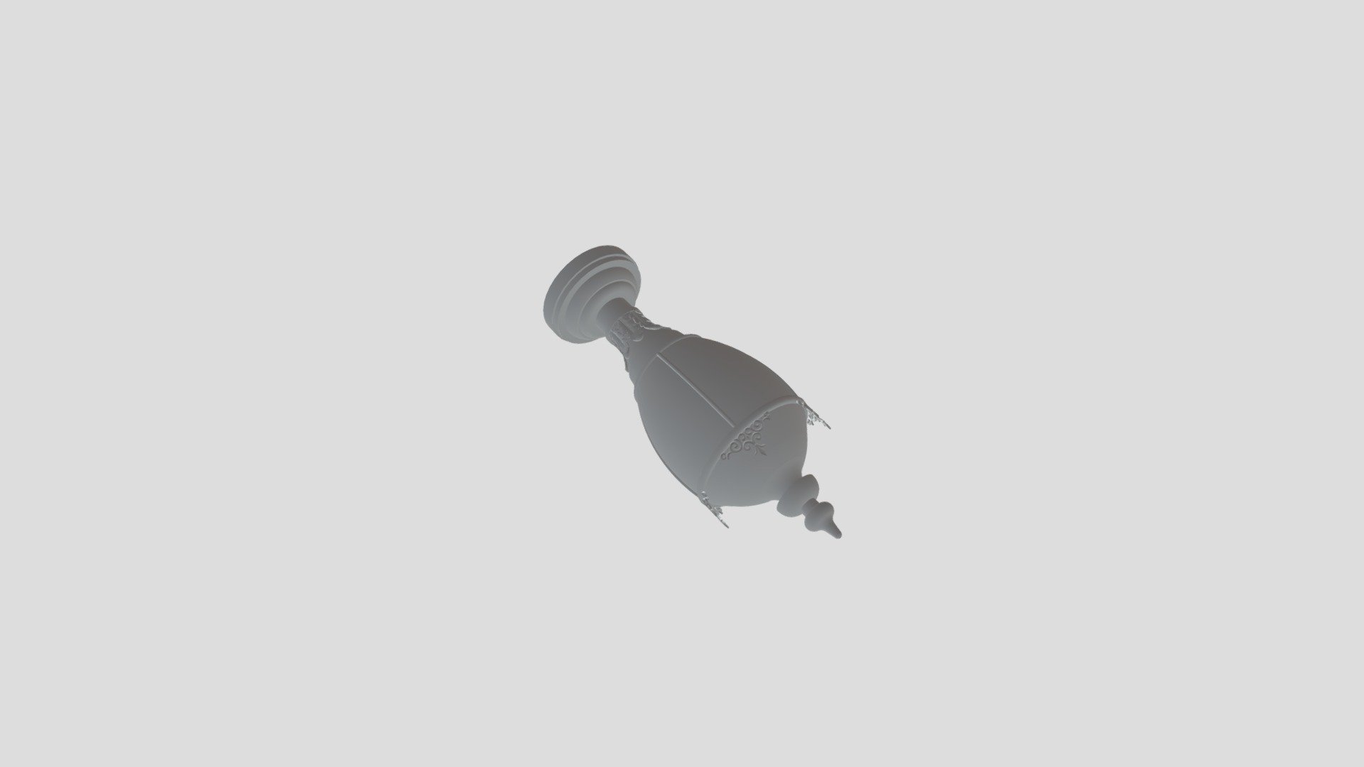 Светильник - 3D model by Светильник на столб (@3dillia3d) [7d995d0 ...