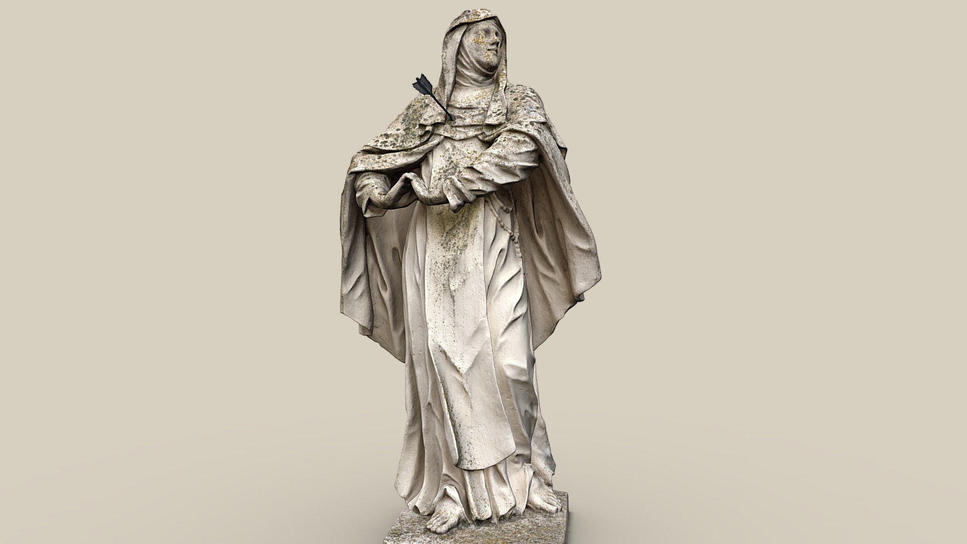 Hl. Theresia — Sketchfab embed 3D viewer