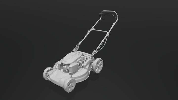 Revopoint Trackit: Lawnmower Scan 3D Model