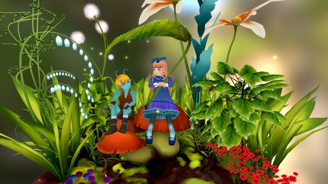 Somewhere In Wonderland 3D Model