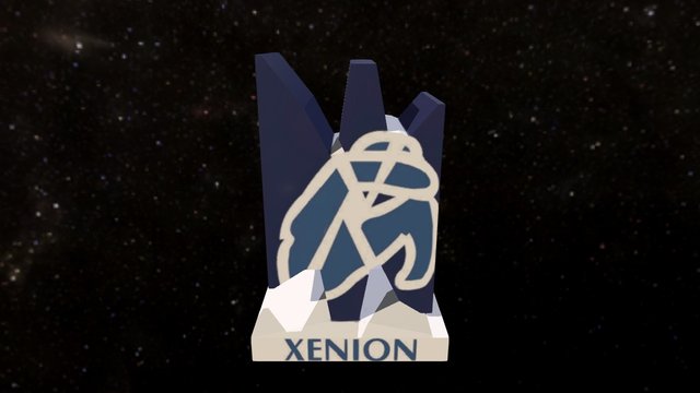 Xenion Logo 3D Model