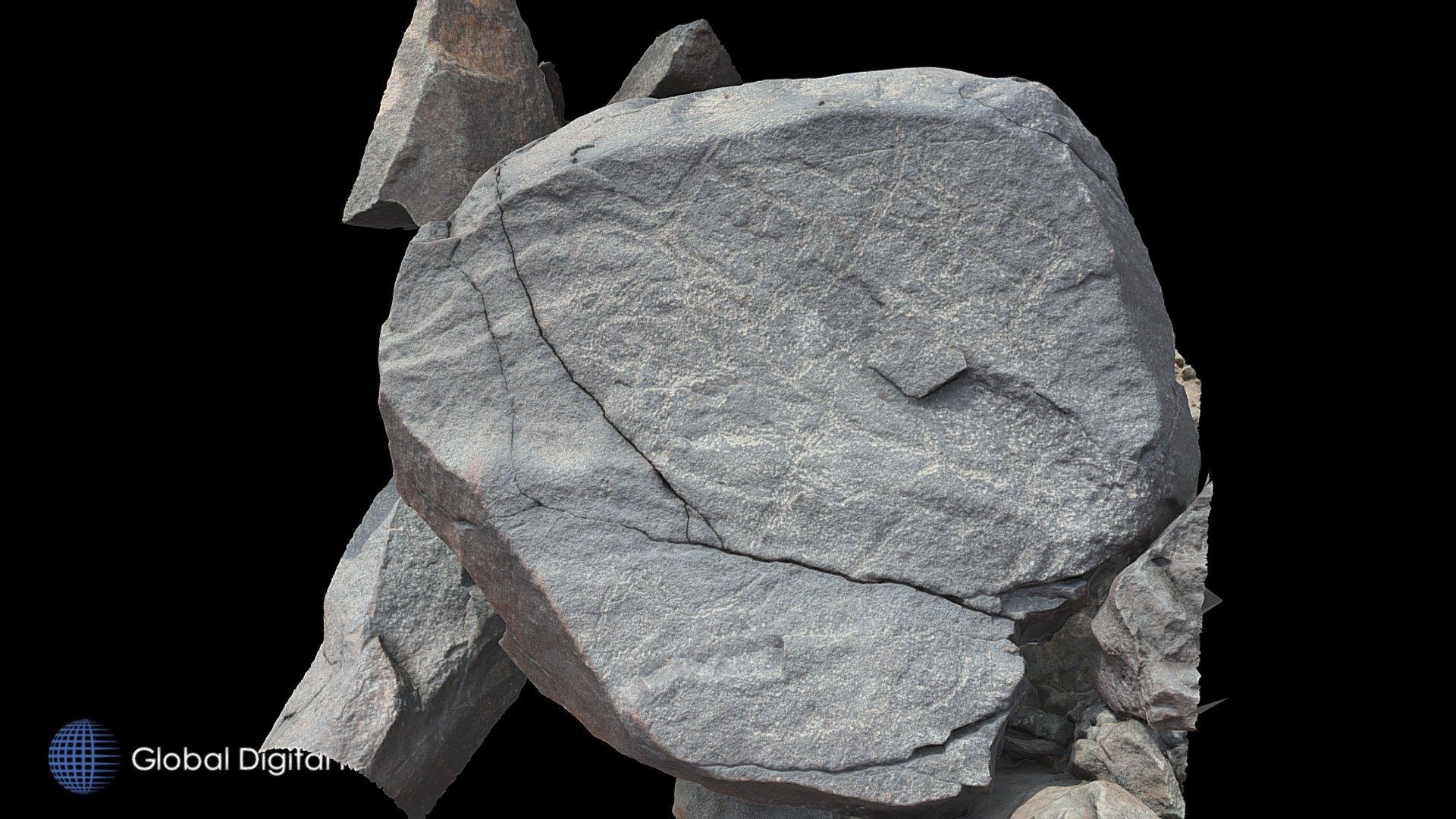 Petroglyph V18 Khatm Al Melaha, Kalba, Sharjah
