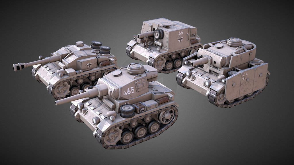 ArtStation - Tiny Tanks