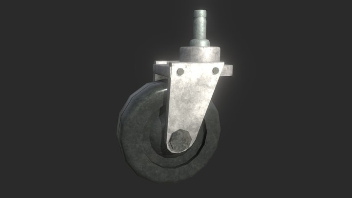 Simple Caster wheel – Kostenloses 3D-Modell STL