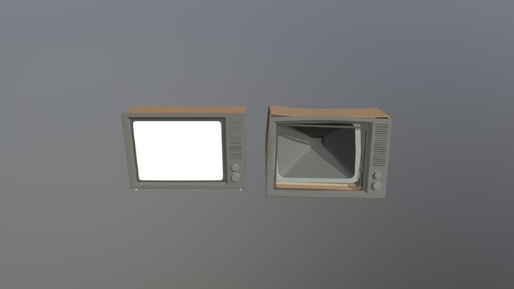 Hello Neighbor 3 Prototype 3 TV – Modello 3D gratuito STL