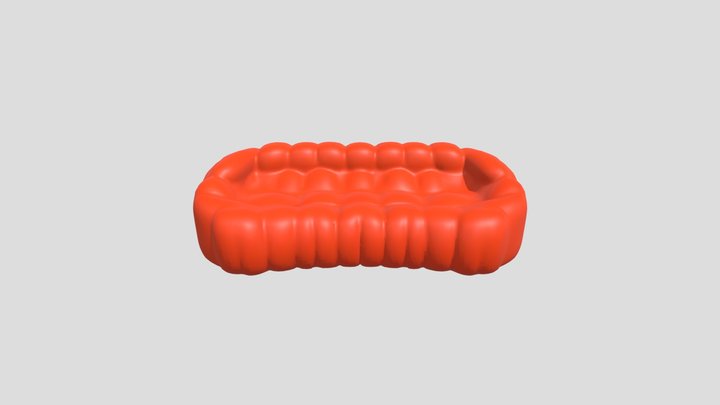 Bubble Sofa 3D Model