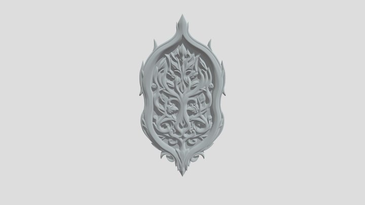 Simple ornament – Free 3D Model STL