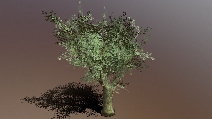 The Low Poly Tree 3D Model