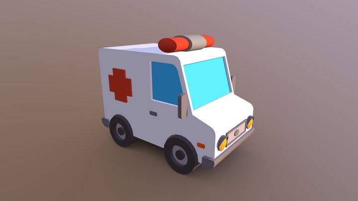 Ambulance 3D Model