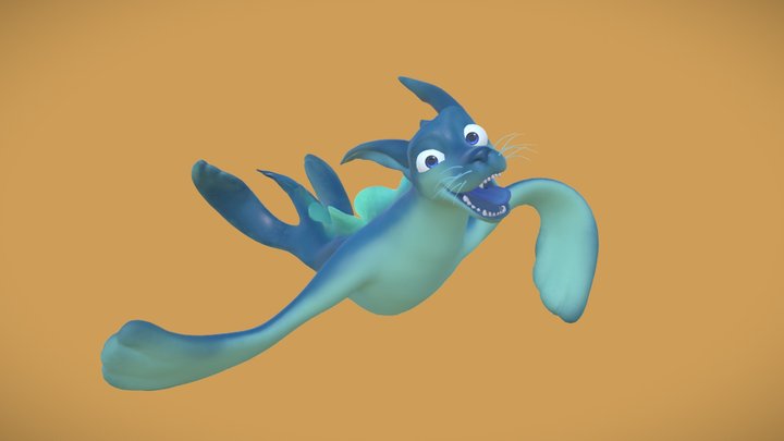 The Waterdoggo! 3D Model