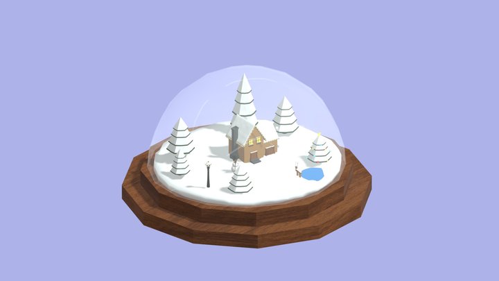 Snow Globe 3D Model