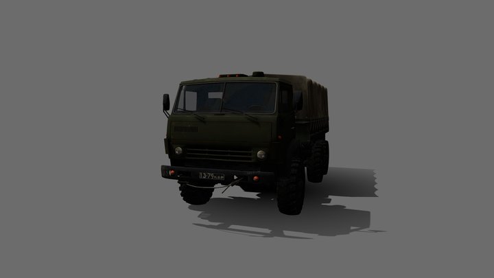 Kamaz_4310 3D Model