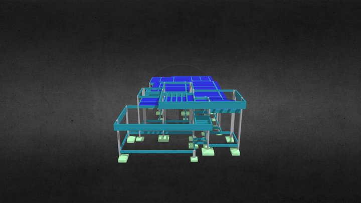 Instalações P&E 3D Model