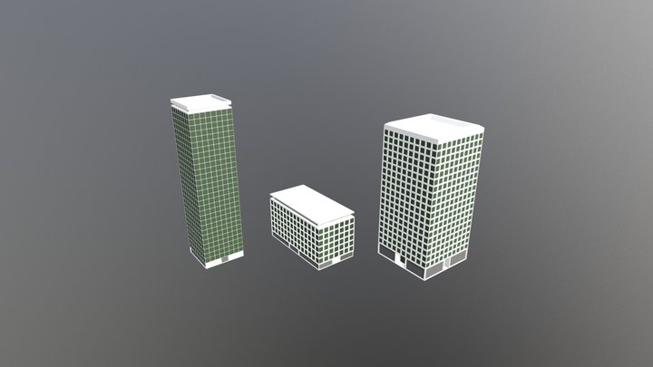 Buildings Vista 3D Model