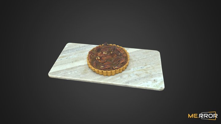 Pecan Pie 3D Model