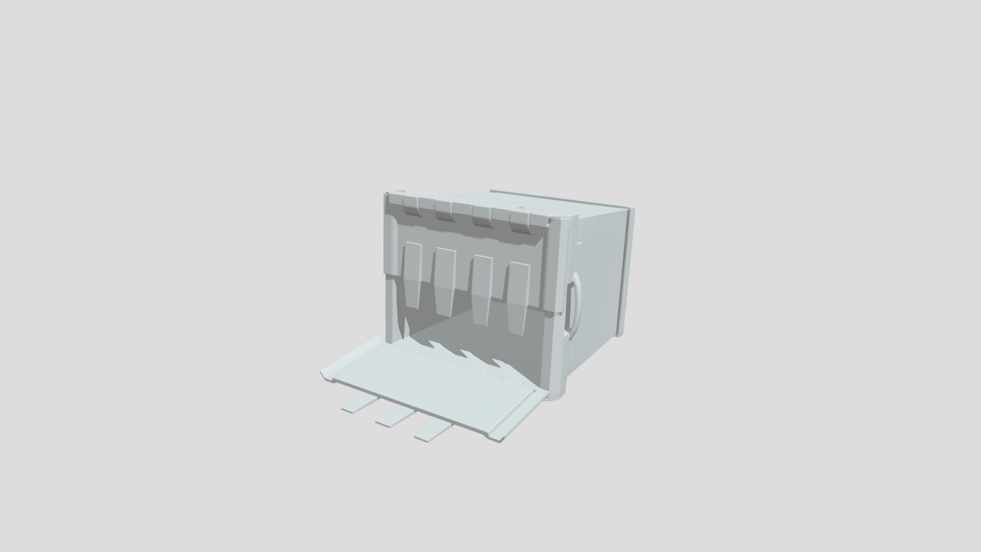 Toppled Crate